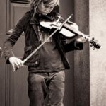 Girl with Violin – New Orleans